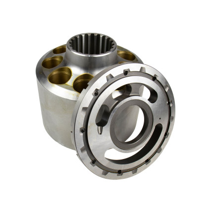 Cylinder block and Valve plate Right 708-27-00431 Komatsu HPV160 HANDOK