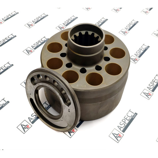 Cylinder block and Valve plate Left Caterpillar 173-3498 HANDOK