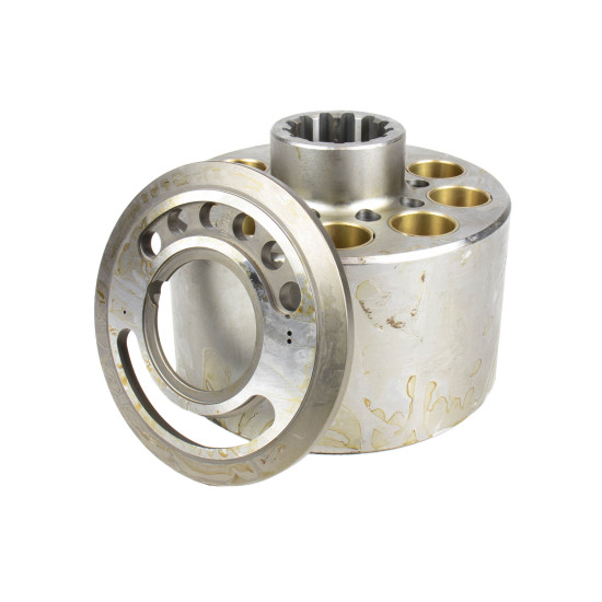 Cylinder block and Valve plate Left Caterpillar 341-2848 HANDOK
