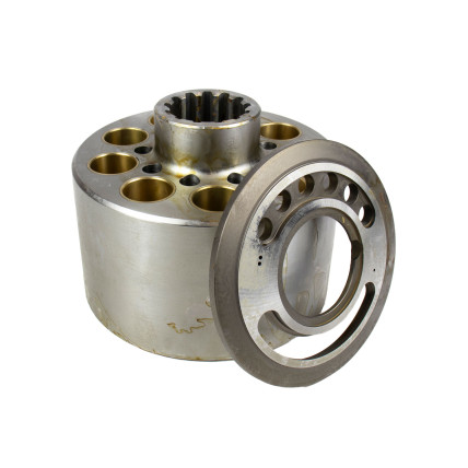Cylinder block and Valve plate Right Caterpillar 341-2844 HANDOK
