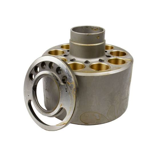 Cylinder block and Valve plate Left Caterpillar 256-0083 HANDOK