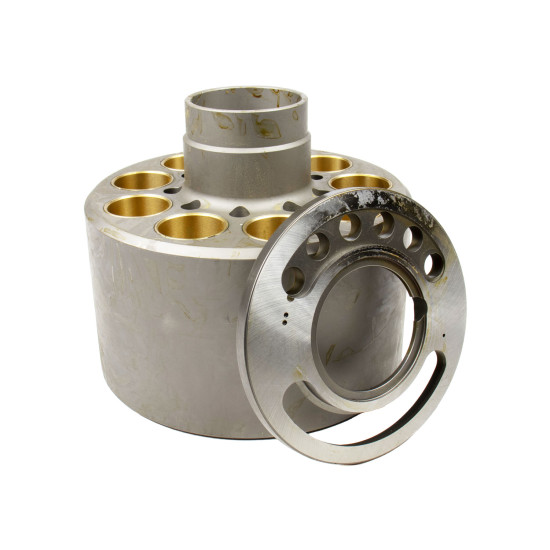 Cylinder block and Valve plate Right Caterpillar 256-0081 HANDOK Cylinder block and Valve plate Right Caterpillar 256-0081 HANDOK