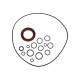 Seal kit pump Bosch Rexroth R910932985 SKS