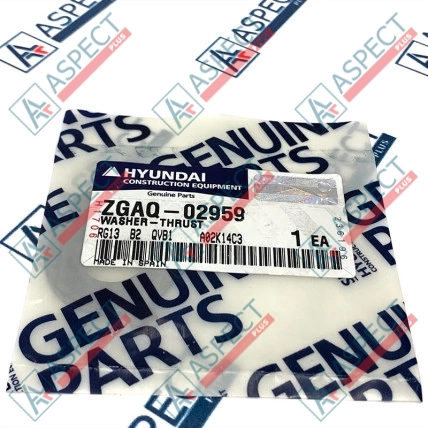 Arandela Hyundai (ZFAQ-02959) R130W, R170W Doosan Pieza OE
