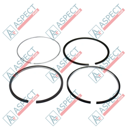 Anneau de piston STD Isuzu (1121211150) 4BG1, 6BG1 Hitachi, JCB Pièce OE