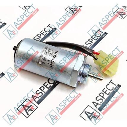 Solenoid Diesel Engine Isuzu (8973295680) 3LB1, 3LD1, 3LD2 Hitachi, JCB Genuine