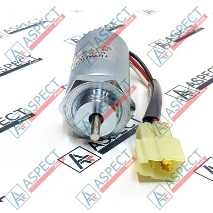 Solenoid Diesel Engine Isuzu (8973295680) 3LB1, 3LD1, 3LD2 Hitachi, JCB Genuine