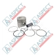 Поршневой набор (поршень, кольца, палец, стопоры) Isuzu (8981529011) Hitachi OEM