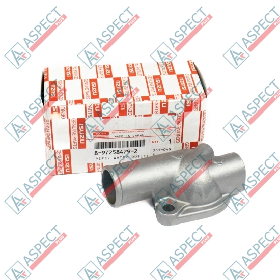 Крышка термостата Isuzu (8972584792) 3LD1, 3LD2, 4LB1 Hitachi, JCB Оригинал