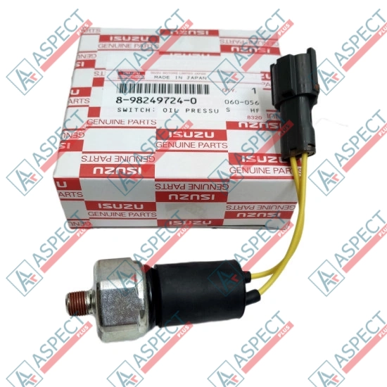 Oil Pressure Switch Isuzu (8982497240) 6HK1, 6BG1, 4BG1 Hitachi, JCB Genuine