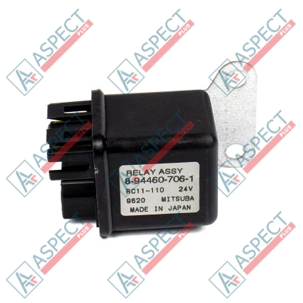 Glow Plug Relay Isuzu (8944607060) 4HK1, 4JJ1, 4LE2 Hitachi, JCB Genuine