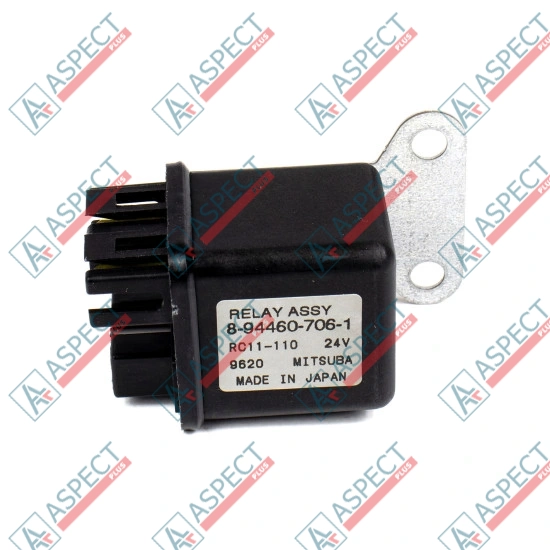 Glow Plug Relay Isuzu (8944607060) 4HK1, 4JJ1, 4LE2 Hitachi, JCB Genuine