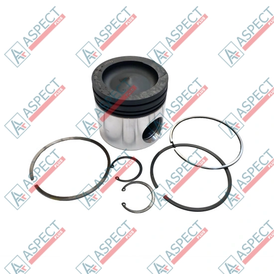 Piston Kit (piston, pin, ring, snap ring) Cummins (4089963) QSL9 Genuine