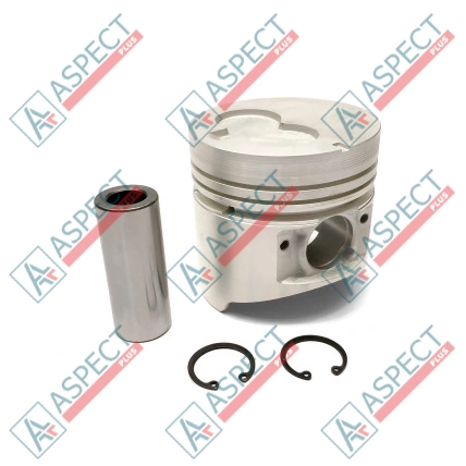 Jeu de pistons (piston, axe, anneau d`arrêt) Isuzu (8971768870) Hitachi, JCB AFM