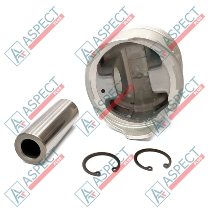 Jeu de pistons (piston, axe, anneau d`arrêt) Isuzu (8971768870) Hitachi, JCB AFM