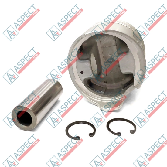 Piston Set (piston, pin, snap ring) Isuzu (8971768870) 3LD1 Hitachi, JCB AFM