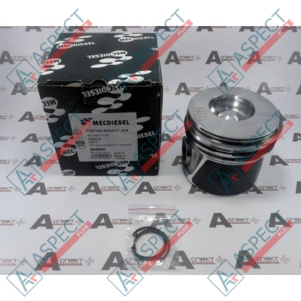 Kit de piston (piston, axe, anneau, anneau d`arrêt) Komatsu (M855500) Pièce OE