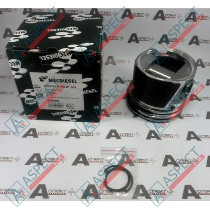 Kit de piston (piston, axe, anneau, anneau d`arrêt) Komatsu (M855500) Pièce OE