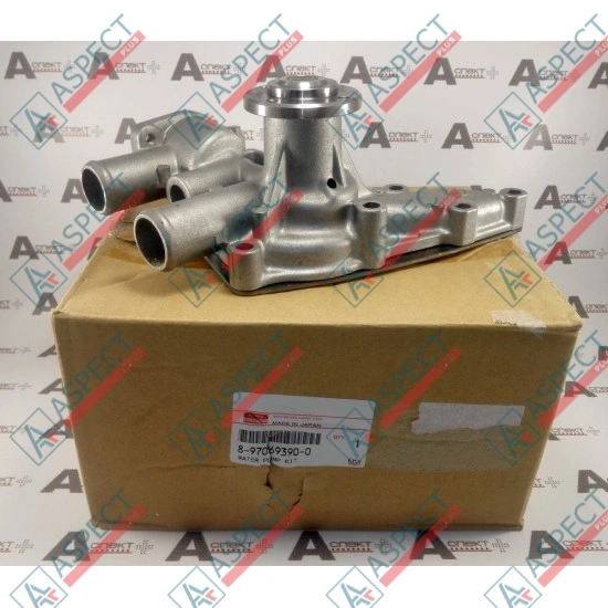 Water Pump Isuzu (8970693900) 3KR1, 3KR2 Hitachi, Doosan Genuine