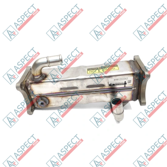 EGR Cooler Isuzu (8981222262) 4HK1, 6HK1 Hitachi, JCB Genuine