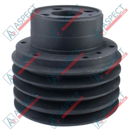 Poulie du vilebrequin Isuzu (1123714580) 6HK1 Hitachi, JCB AFM