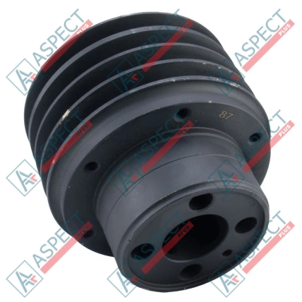 Poulie du vilebrequin Isuzu (1123714580) 6HK1 Hitachi, JCB AFM