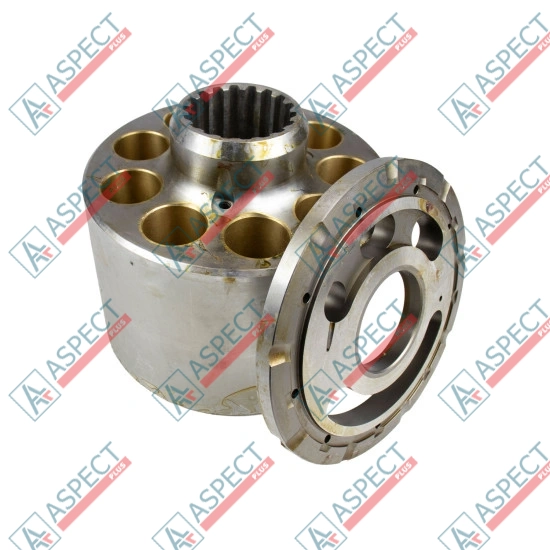 Cylinder block and Valve plate Right Komatsu 708-2H-04750 HANDOK