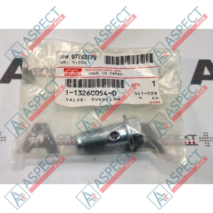 Boulon avec trou Isuzu (1132600540) 6HK1, 6WG1, 6RB1 Hitachi, JCB Pièce OE