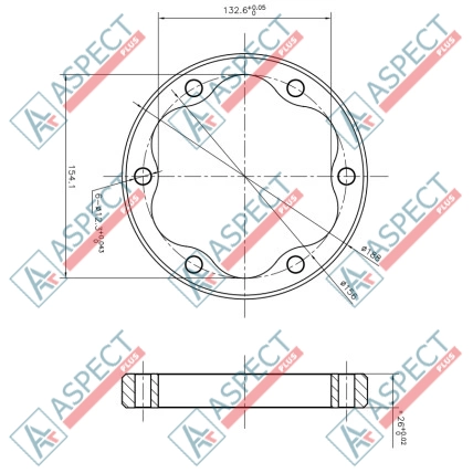 Estator ID=154.1 mm Bosch Rexroth MCR3, MCR03 AFM