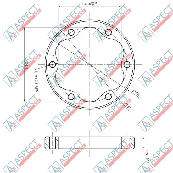 Статор ID=154.1 mm Bosch Rexroth MCR3, MCR03 AFM