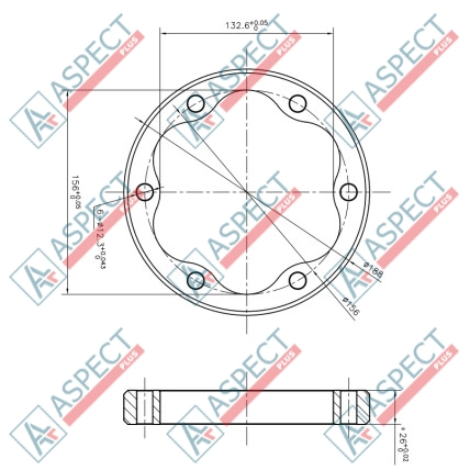 Estator ID=156 mm Bosch Rexroth MCR3, MCR03 AFM