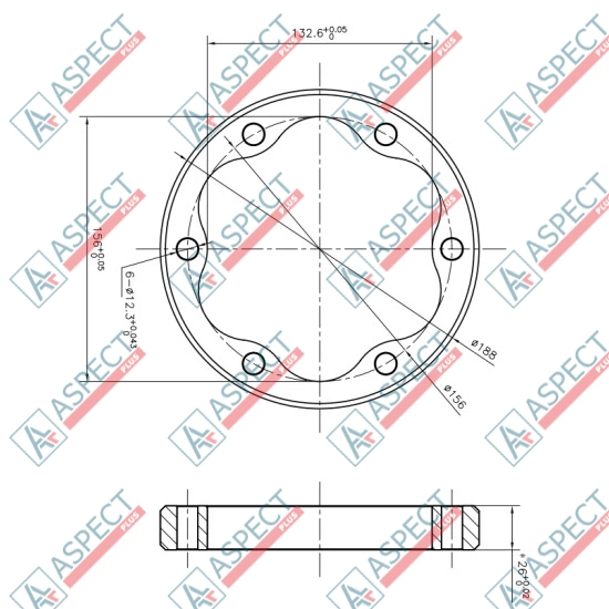 Stator ID=156 mm Bosch Rexroth MCR3, MCR03 AFM