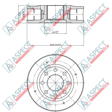 Ротор в зборі Single speed (1L) Piston D=32 mm Bosch Rexroth MCR5, MCR05 AFM