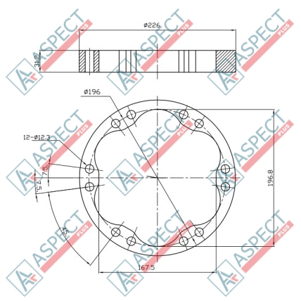 Статор ID=196.8 mm Bosch Rexroth MCR5, MCR05 AFM
