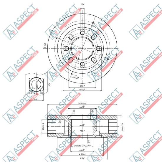 Ротор в сборе Two speed (2WL) Piston D=32 mm Bosch Rexroth MCR10 AFM