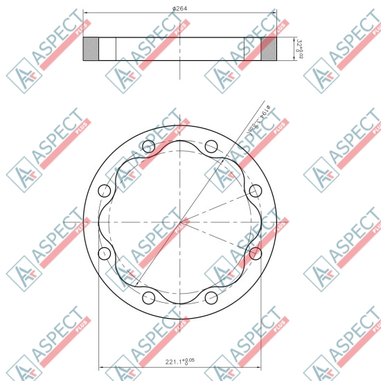 Статор ID=221.1 mm Bosch Rexroth MCR10 AFM