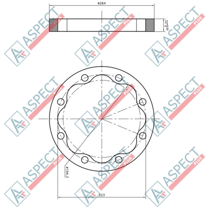 Stator ID=223 mm Bosch Rexroth MCR10 AFM