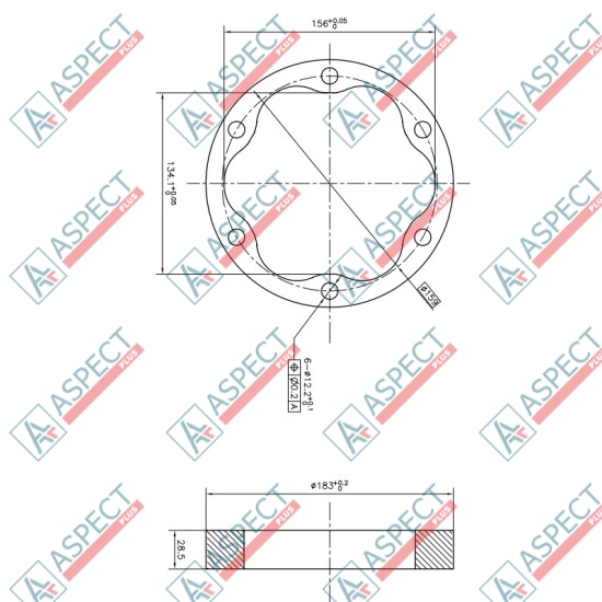 Статор ID=156.0 mm Poclain Hydraulic MS02, MSE02 AFM