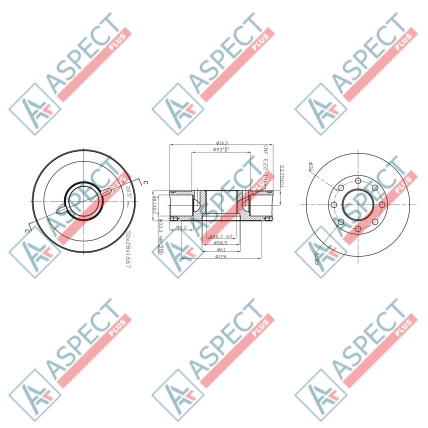 Groupe de rotors Piston D=33.3 mm Poclain Hydraulic MS05, MSE05 AFM
