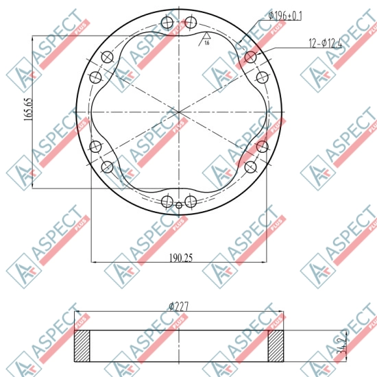Статор ID=190.25 mm Poclain Hydraulic MS05, MSE05 AFM