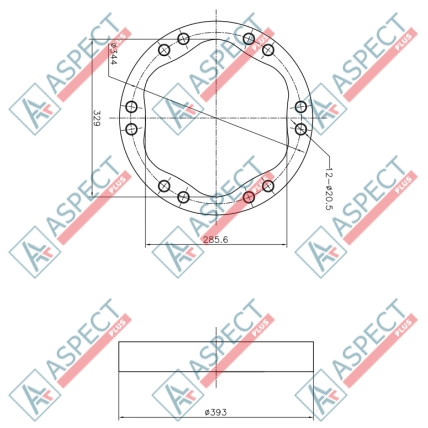 Статор ID=329 mm Poclain Hydraulic MS25, MSE25 AFM