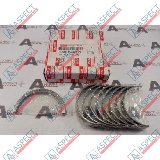 Crankshaft Bearings Set Isuzu (8944147421) 3KR1, 3KR2 Hitachi, Doosan Genuine