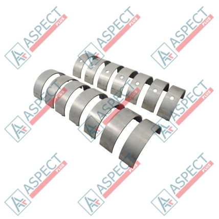 Jeu de paliers de vilebrequin Isuzu (8973720771) 6HK1, 6HE1 Hitachi, JCB Mahle