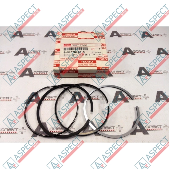 Piston ring STD Isuzu (8943784400) 3KR2 Hitachi, Doosan Genuine