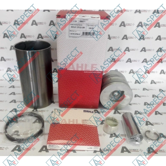Liner Set Isuzu (1878141050) 4BG1, 6BG1 Hitachi, JCB Mahle