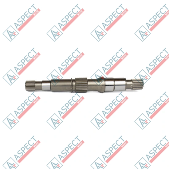 Вал гидронасоса L=323 mm, 17T/14T Vickers PVH74, PVH81 SKS