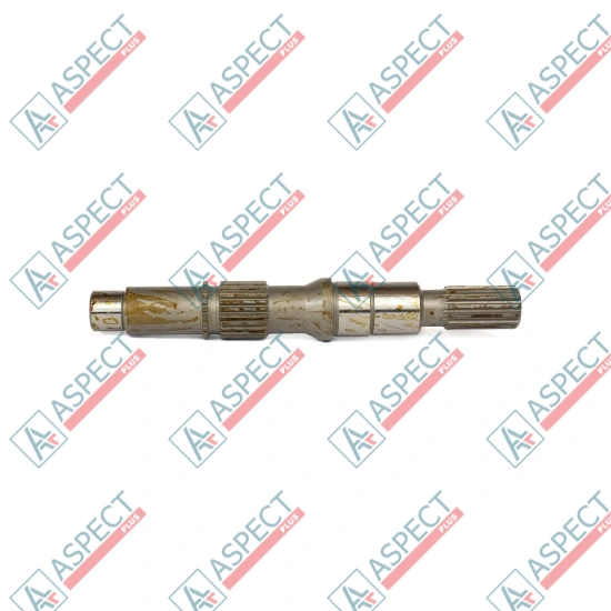 Вал гидронасоса L=300 mm, 14T/0T Vickers PVH74, PVH81 SKS