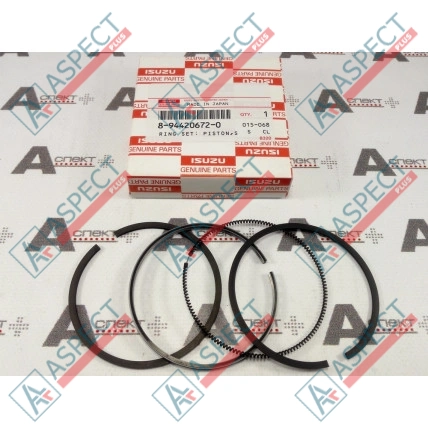 Bague de piston +0,25 Isuzu (8944206720) 3KC1 Hitachi, Gehl Pièce OE