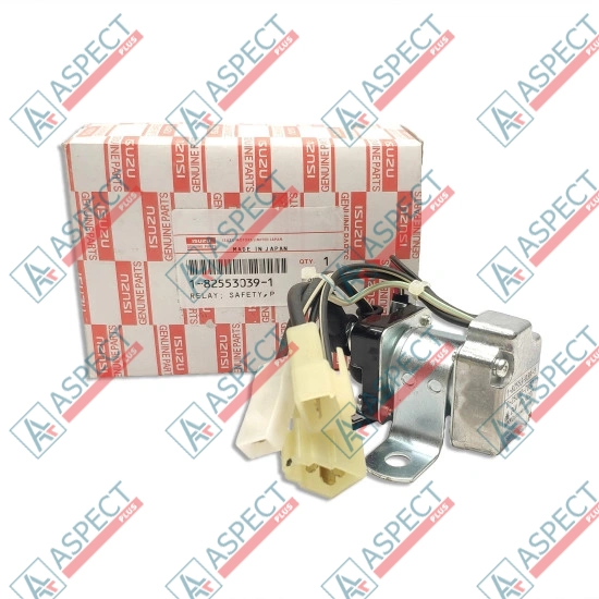Реле стартера втягивающее Isuzu (1825530391) 4HK1, 4JJ1 Hitachi, JCB Оригинал
