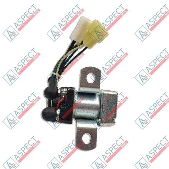 Реле стартера втягивающее Isuzu (1825530391) 4HK1, 4JJ1 Hitachi, JCB Оригинал
